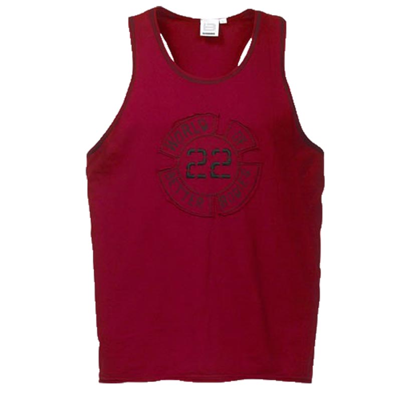 T-Shirt de Alças Vermelha 22 T-Shirt de Alças Vermelha 22