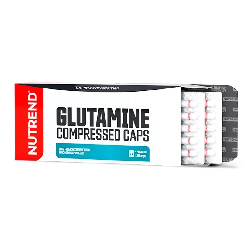 Glutamina com 1400mg por cápsula da Nutrend