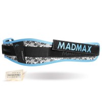 Cinto de Musculação para Mulher - Modelo Camuflado Azul com Swarovski