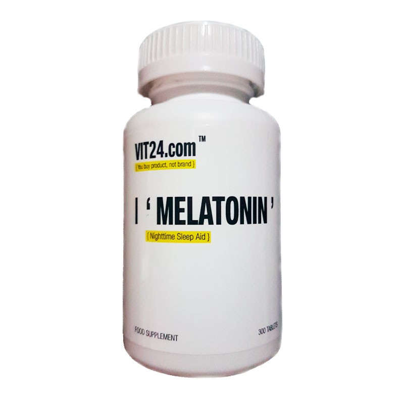 300 doses de melatonina 1mg para melhorar a Qualidade do Sono