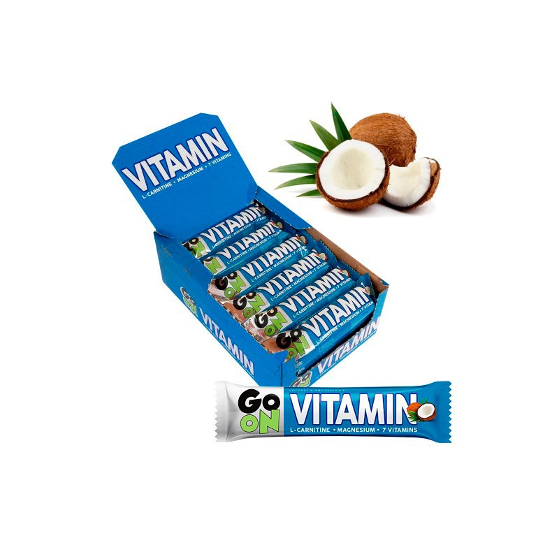 Barra Go On Vitaminas sabor Coconut com 50g