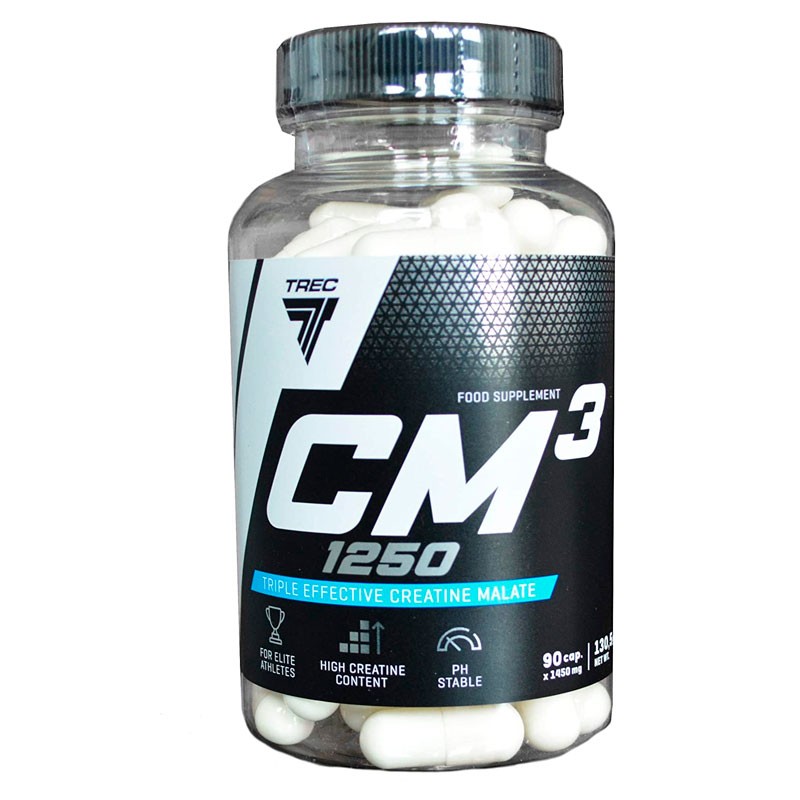 Tri-Creatina CM3 com 90caps da Trec Nutrition
