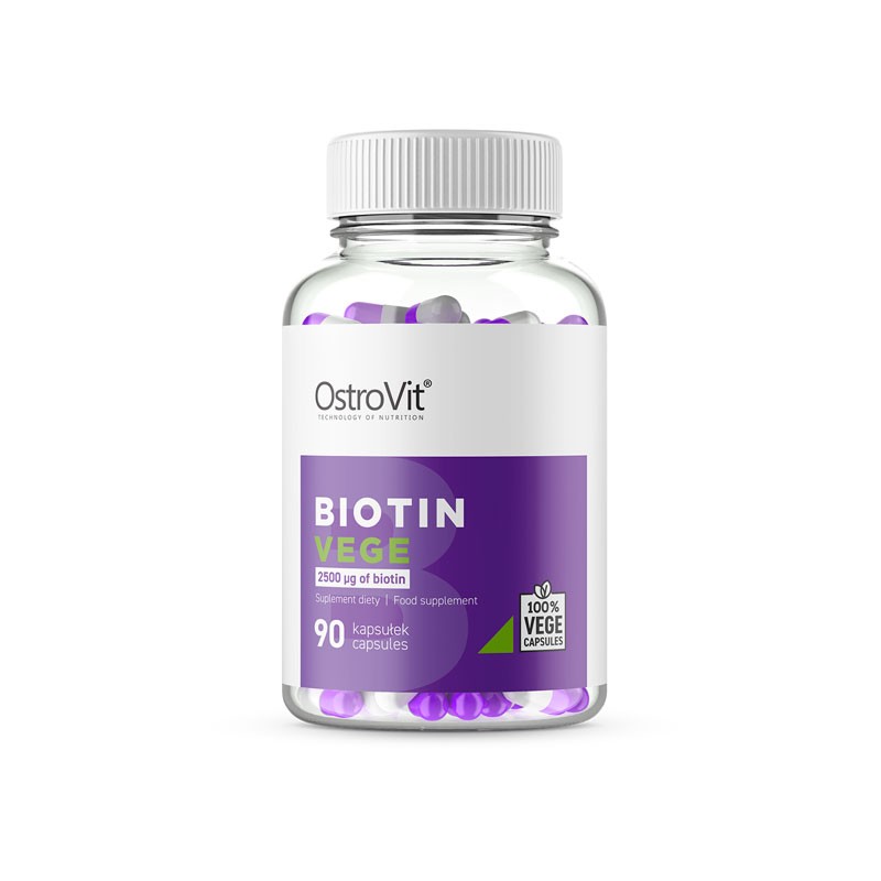 Mega Dosagem de Biotina da Ostrovit