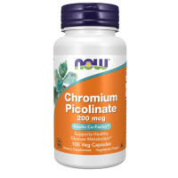 Picolinato de Crómio 200mcg - 100caps